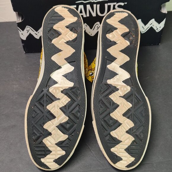 Converse Chuck 70 Hi Peanuts Woodstock Yellow Mens 8 Womens 10 A01871C With Box - Picture 12 of 13